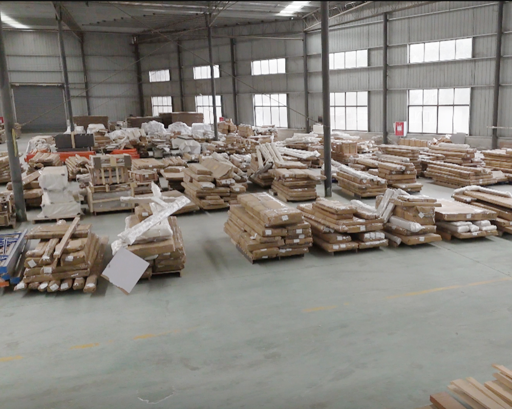 Factory Finished Goods Storage Area